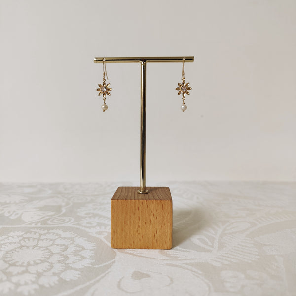 Boucles d'oreilles Églantine