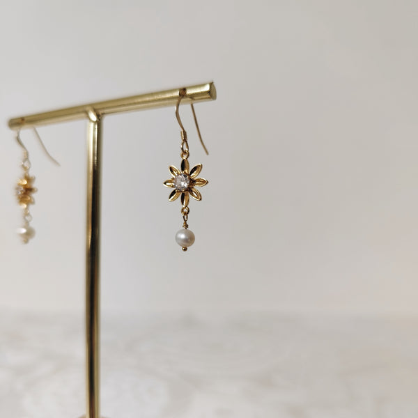 Boucles d'oreilles Églantine